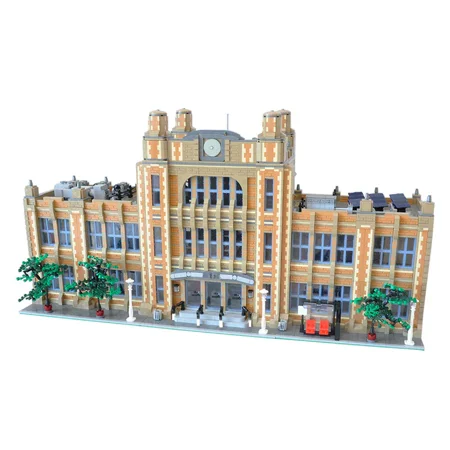 Modular School Building Blocks MOC-49130 Bricks Toys Set 14412pcs