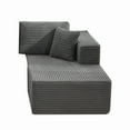thumbnail image 1 of Modular Sectional Couches for Living Room: Right Facing Chaise Longue (Gray), 1 of 5