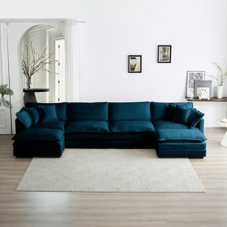 Modular Sectional, Customizable Configuration / Adaptable Sofa for Unique Home Style