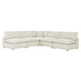 thumbnail image 1 of Modular Sectional Deep Sofa Set, Beige, Fabric, Modern Contemporary, Living Lounge Cafe Room Hotel Lobby Hospitality, 1 of 10