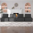 Modular Sectional Sofa Couch Armless Floor Sofa Couch Convertible Sofa