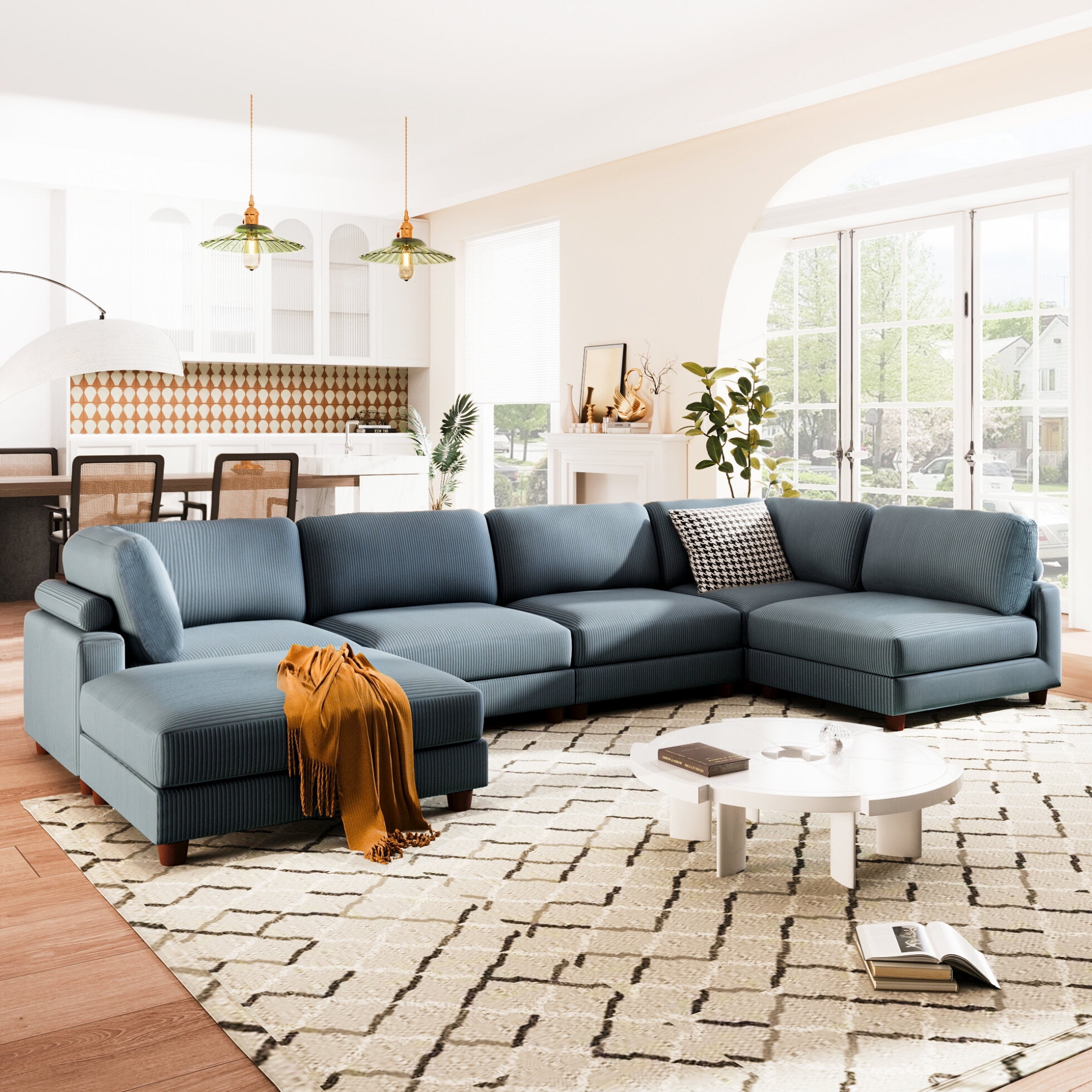 Deep modular sectional sofa discount