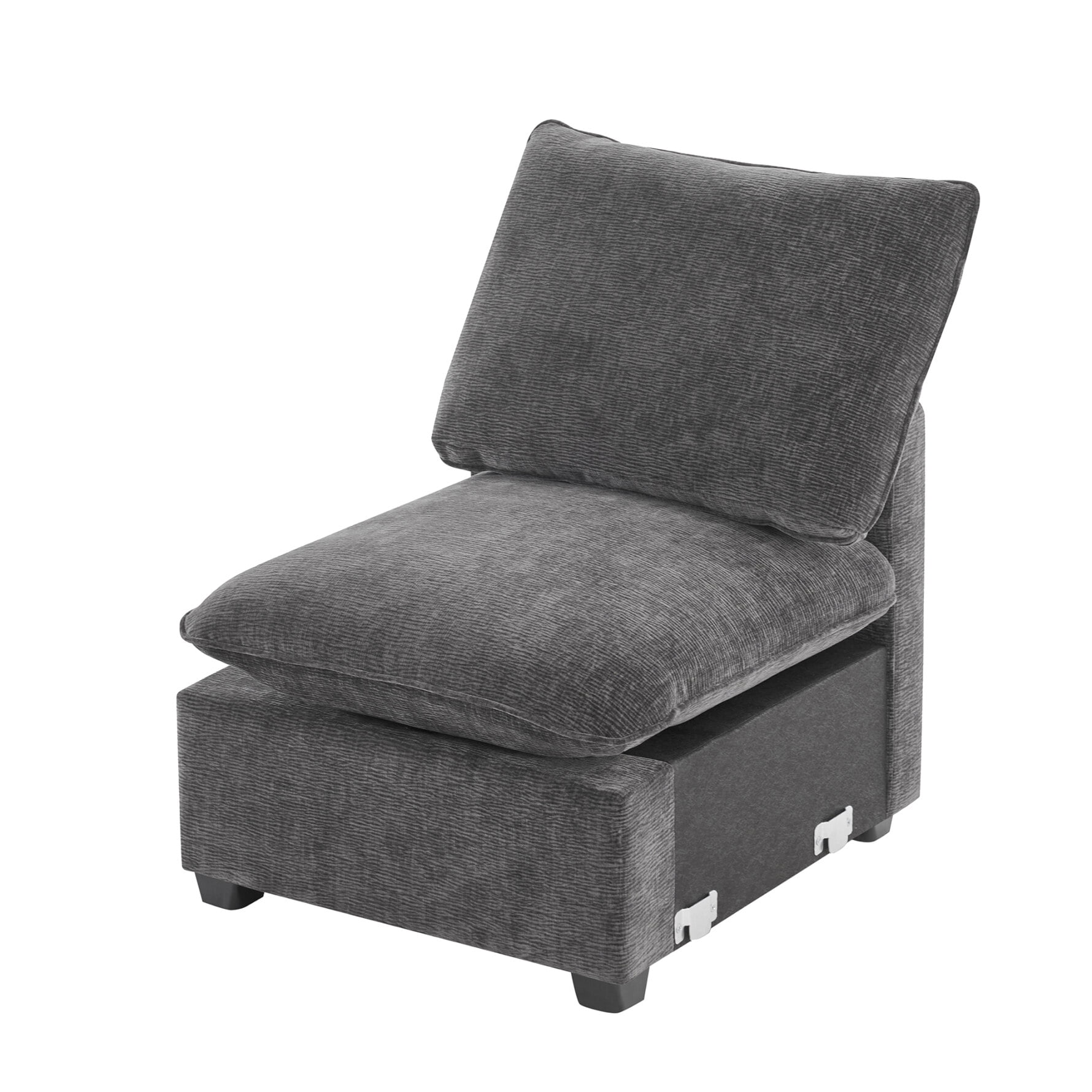 Module Section Sofa Modular Sectional Sofa Seat Module - Reconfigurable Design, Deep Seat ...