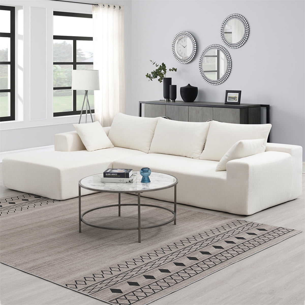 Minimalist modular sofa deals