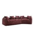 thumbnail image 1 of Modular Sectional Sofa, U-Shaped Couch with Sofa for five & Pillows, Modern Minimalist chenille Fabric Large Comfy Cloud Sofas, Living Room Furniture Sets, 1 of 10