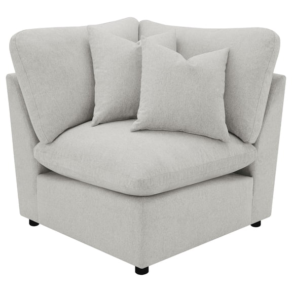 Coaster Collins Modular Corner Chair, Grey