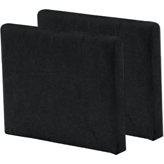 Modular Sofa Armrest Module for Modular Sectional Sofa Couch Side Armrest (Black)