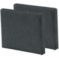 thumbnail image 1 of Modular Sofa Armrest Module for Modular Sectional Sofa Couch Side Armrest (Grey), 1 of 4