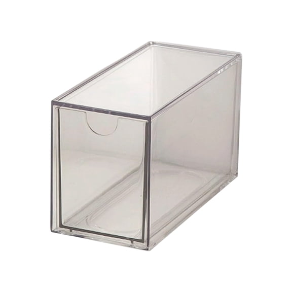 Modular Stackable Plastics Organizers Bins with Removable Drawers – Space-Saving Closet & Office Storage