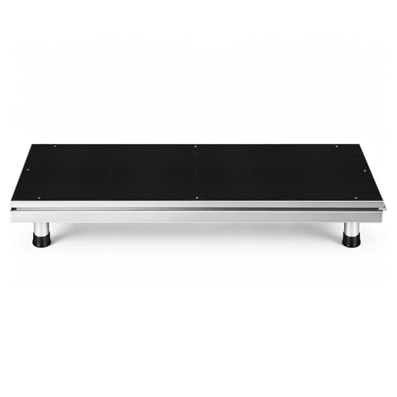 Modular Stage Step Stair with Leg Clamps, 8.2 Inch Detachable Riser Platform for DJ Booths, Band Setups & Wedding Runways