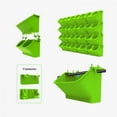 thumbnail image 1 of Modular Type Plant Wall Flower Pot,Vertical Wall Hanging Green Flower Pot Garden Supplies, 1 of 10