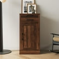 thumbnail image 1 of Modular Wine Bar Cabinet,Farmhouse Wine Bar Cabinet Buffet Cabinet & Sideboard Cupboard for Living,Dining Room,Walnut Brown, 1 of 7