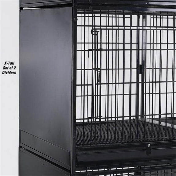Modular X-Tall Cage Side Panels Stainless Steel S