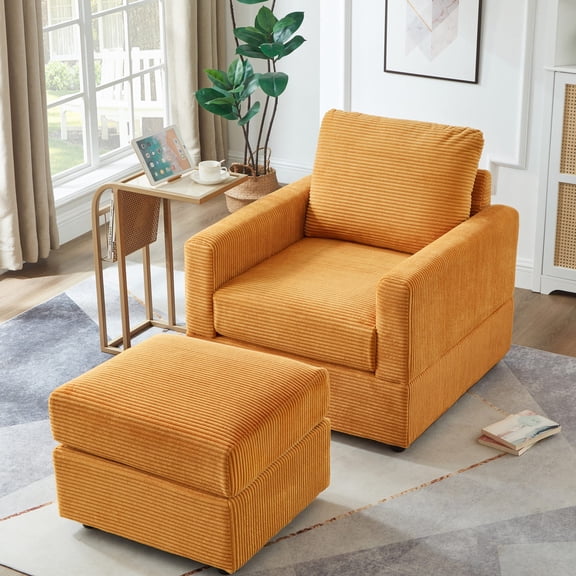 Modular and Comfort - Resting in the Primary Living Space with a Removable Backrest