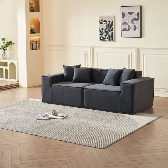 Modular configuration, contemporary sofa - Ideal for offices, adds style to workspace