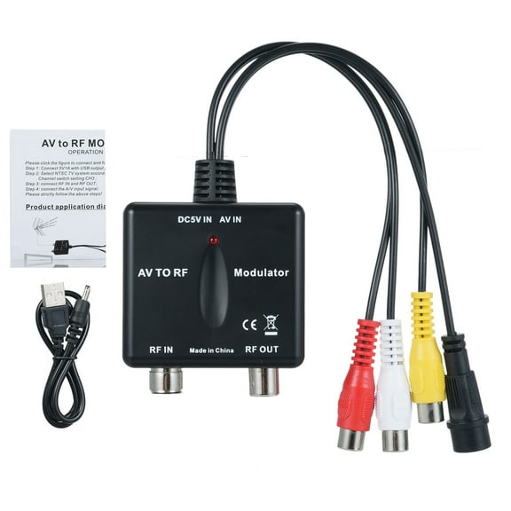 Modulator,Output Ch3 Av To Ch3 Channels Pll Output To Hxber Black