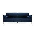 thumbnail image 1 of Module Ergonomic Sofa Bed, Velvet Navy, 1 of 10