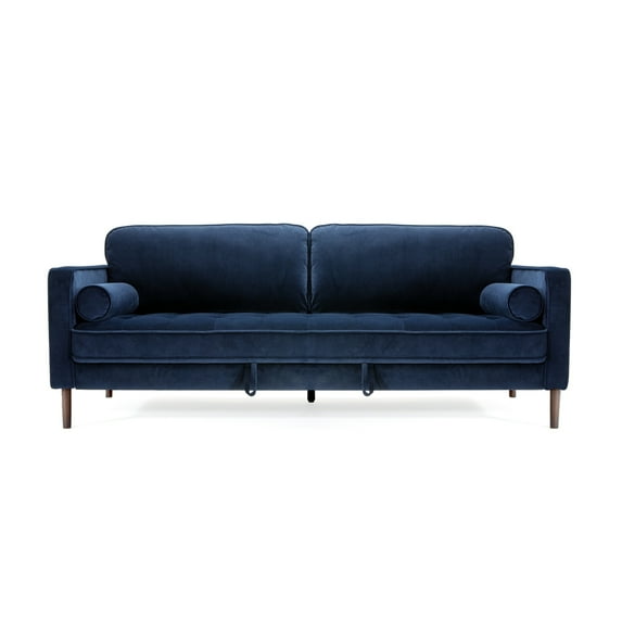 Module Ergonomic Sofa Bed, Velvet Navy