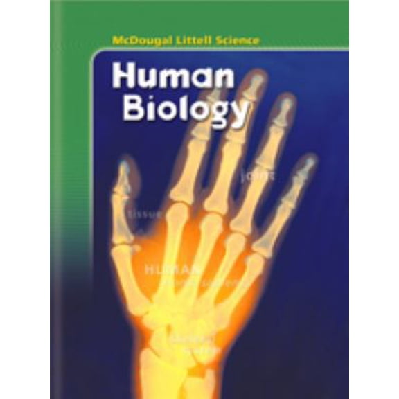 Pre-Owned Human Biology: McDougal Littell Science, 9780618334315, 0618334319, Hardcover,