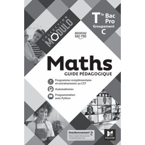 Modulo - MATHS - Tle Bac Pro Groupements C - d. 2021 - Guide pdagogique, (Paperback)