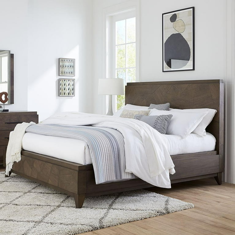 Broderick Panel Bed - Wild Oats Brown Broderick Panel Bed - Wild Oats Brown