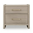 thumbnail image 1 of Modus Furniture Gardenia 2 Drawer Oak Wood Nightstand in Chai, 1 of 8