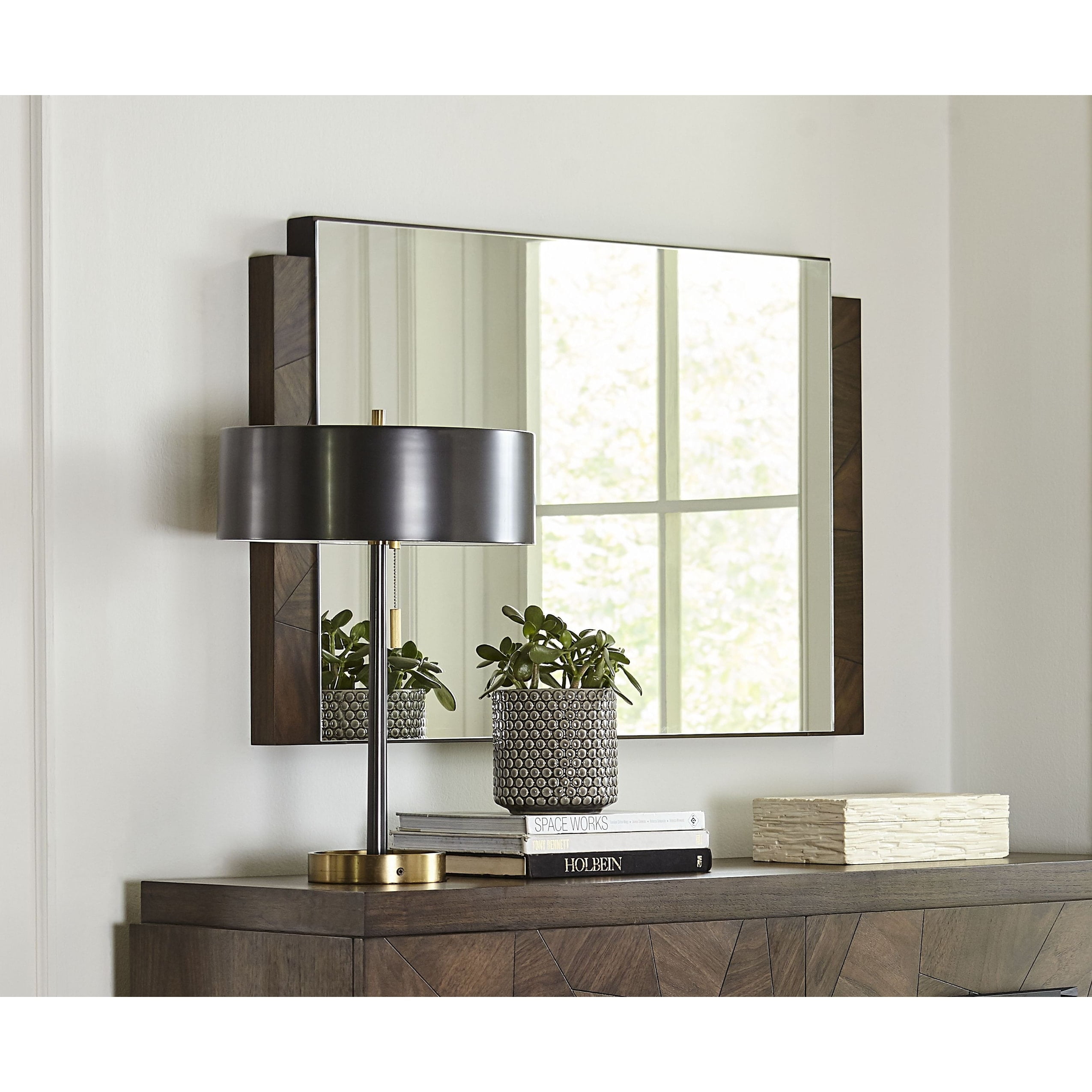 Broderick Chesser Mirror - Wild Oats Brown Broderick Chesser Mirror - Wild Oats Brown