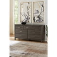 thumbnail image 1 of Modus Furniture Nevis Seven Drawer Dresser in Sharkskin (2024), 1 of 10