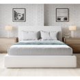 thumbnail image 1 of Modus Furniture One Upholstered Platform Bed in Pearl, 1 of 1