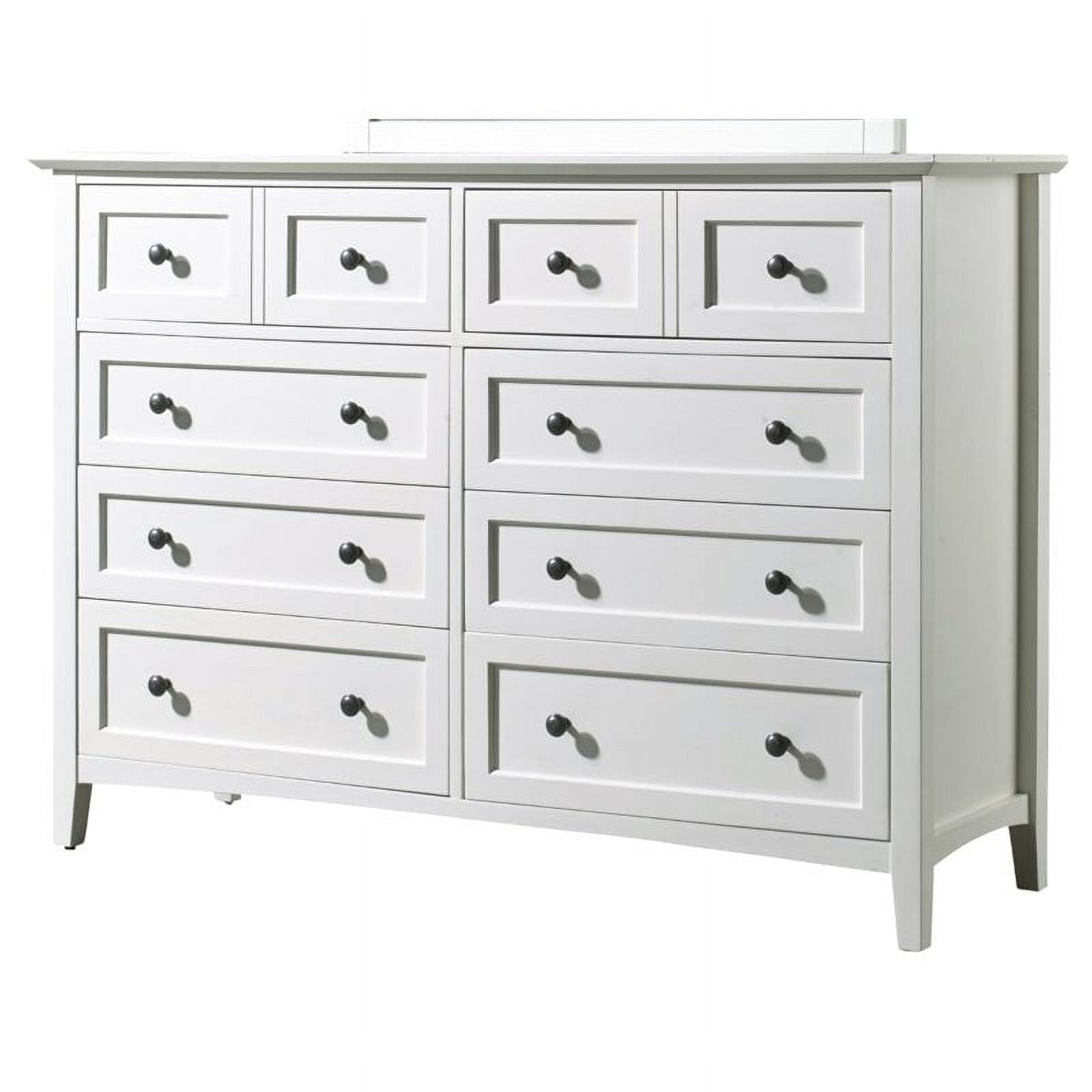 Modus Furniture Paragon Eight Drawer Dresser, White