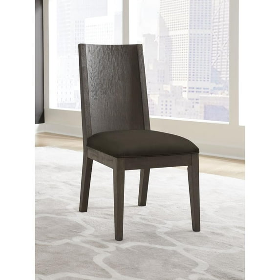 Modus Furniture Plata Dining Chair in Thunder Grey Set of 2