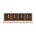 thumbnail image 1 of Modus Furniture Tanner Four Door Solid Ash Media Console in Roux, 1 of 1