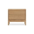 thumbnail image 1 of Modus Furniture Tanner Two Drawer Ash Wood Nightstand in Flaxen, 1 of 1