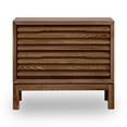 thumbnail image 1 of Modus Furniture Tanner Two Drawer Ash Wood Nightstand in Roux, 1 of 1