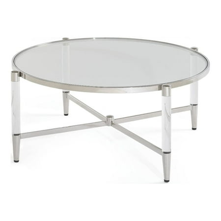 Modus Mariyln 3 PC Round Coffee & 2 End Table in White