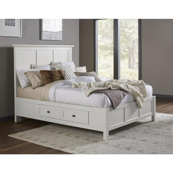 Modus Paragon California King 4 Drawer Storage Bed in White