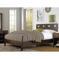 thumbnail image 1 of Modus Furniture Riva Platform Bed in Chocolate Brown-Full, 1 of 7
