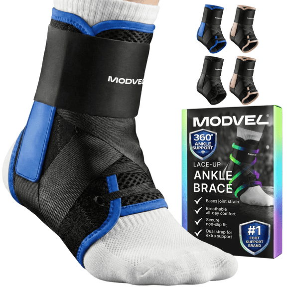 Modvel Ankle Lace-Up Blue (Large)