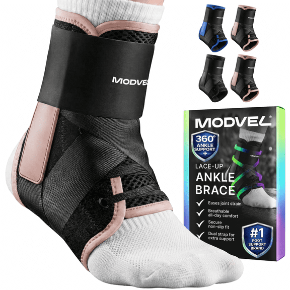 Modvel Ankle Lace-Up Pink (Small)