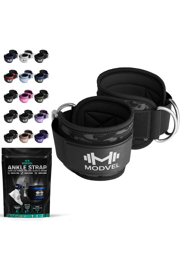 Ankle Strap Army/Black (Pair)