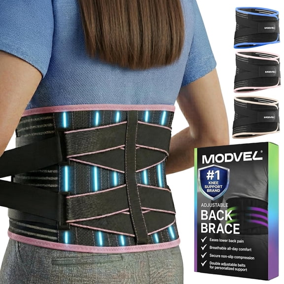 Modvel Back Brace Pink (Small)