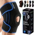 thumbnail image 1 of MODVEL Donut Knee Brace With Strap Blue (Small), 1 of 8