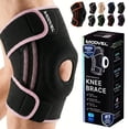 thumbnail image 1 of MODVEL Donut Knee Brace With Strap Pink (Small), 1 of 8