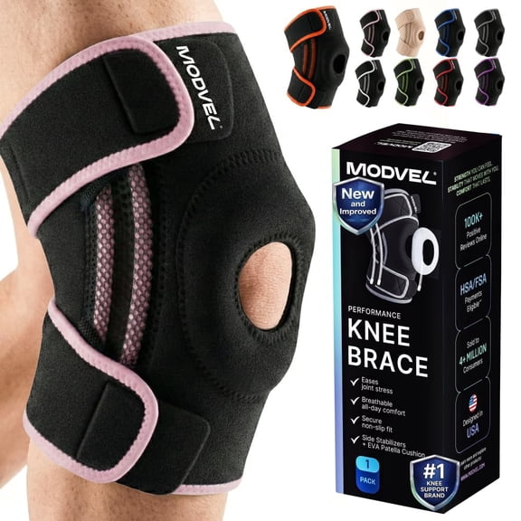 Modvel Donut Knee Brace With Strap Pink (XXL)