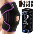 thumbnail image 1 of MODVEL Donut Knee Brace With Strap Purple (XXL), 1 of 9