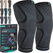 MODVEL Knee Brace, Black, XX-Large, (2 Pack)