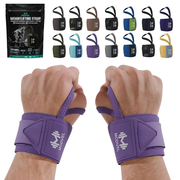 Modvel Wrist Wrap Lavender (Thick)