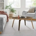 thumbnail image 1 of Modway 34" Square Modern Plywood Coffee Table in Walnut, 1 of 8