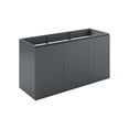 thumbnail image 1 of Modway 48-inch Particleboard and Melamine Wall-Mount Bathroom Vanity, Gray, 1 of 8