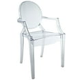 thumbnail image 1 of Modway 6" Tall Casper Miniature Chair in Clear, 1 of 7